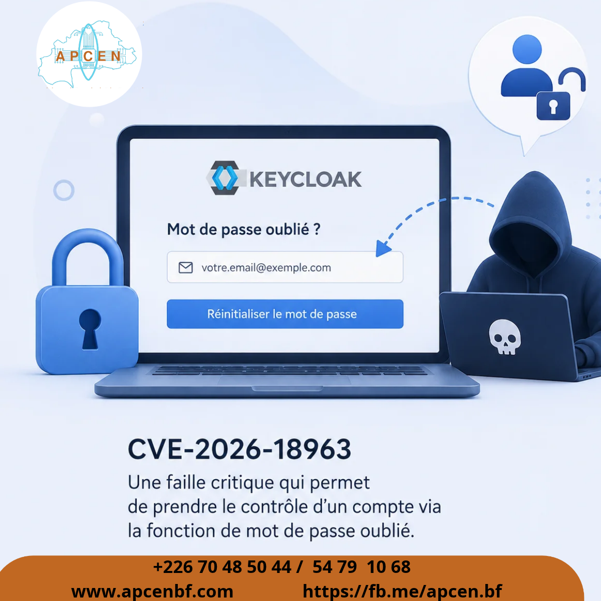 CVE-2026-18963 : une faille critique de Keycloak permet la prise de contrôle des comptes
